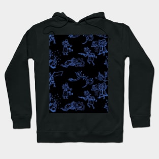 Night in the woods constellations Hoodie